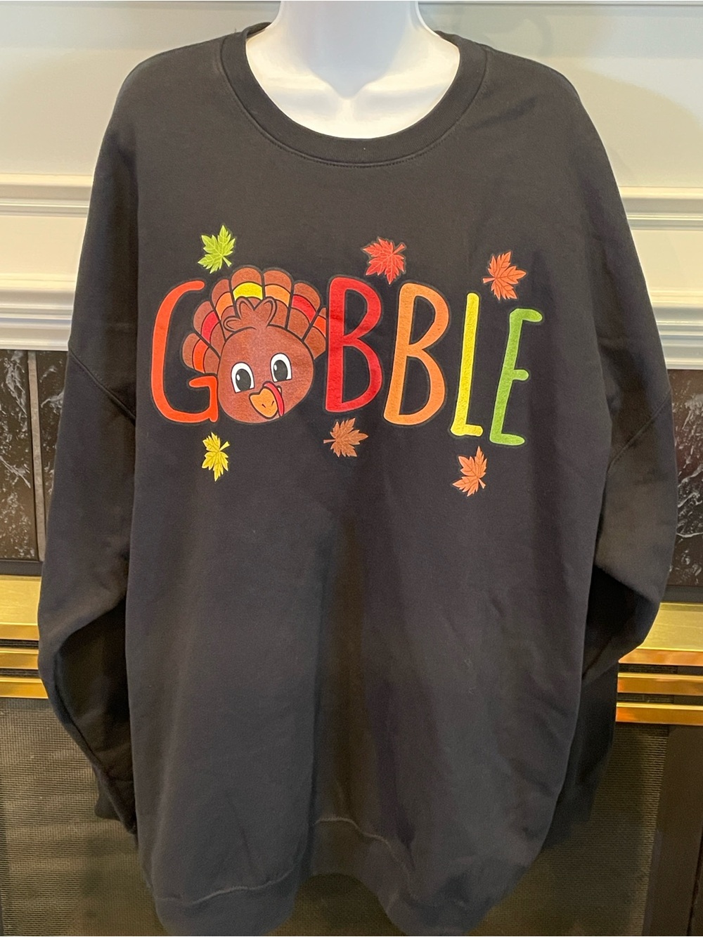 Thanksgiving Gobble Graphic Sweatshirt